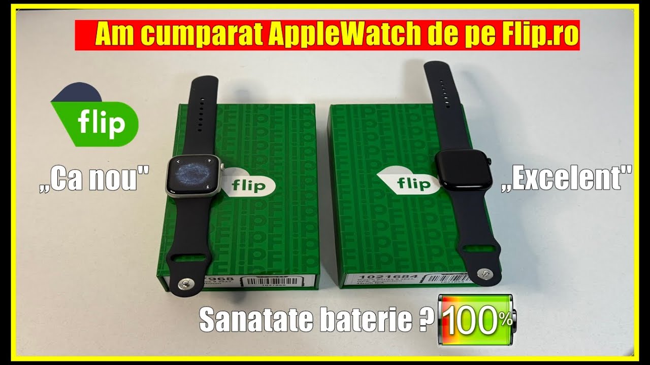 Apple Watch de pe Flip.ro ? Unboxing /Review/Părere 2025
