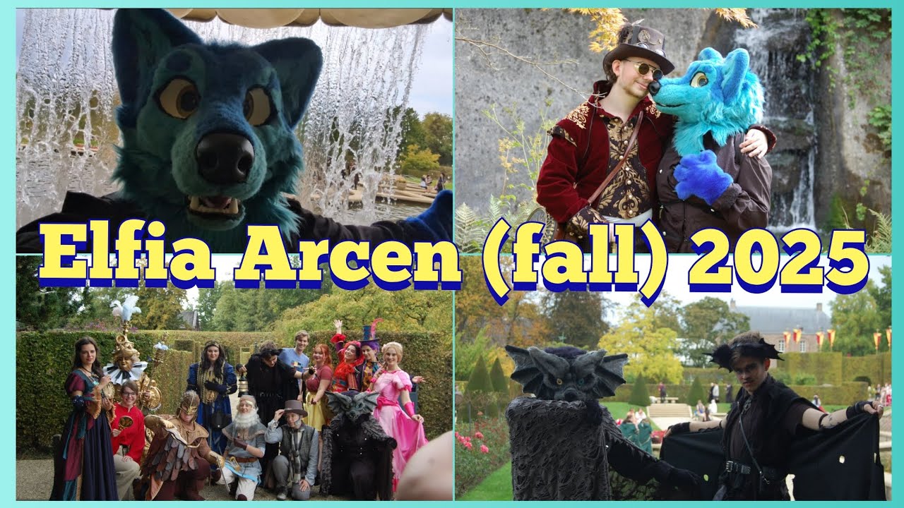 Elfia Arcen (fall) 2025 #cosplay  #fursuit #fursuiting #furries #fursuiters  #efteling 