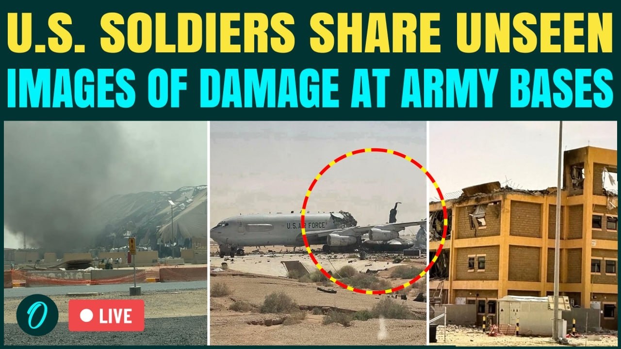 LIVE: UNSEEN Images Of Damage At U.S Bases After Iranian Strikes REVEALED | America BLEEDS In War