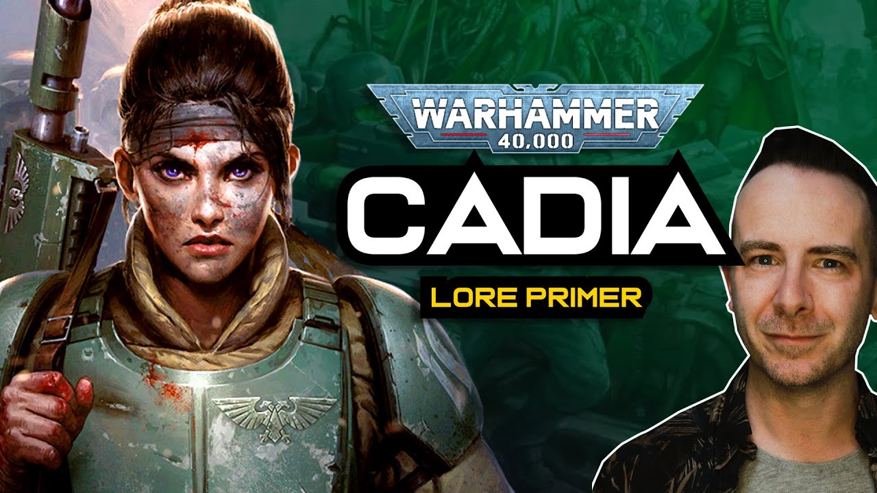 CADIA, ее взлет и падение: история Warhammer 40k за 20 минут!