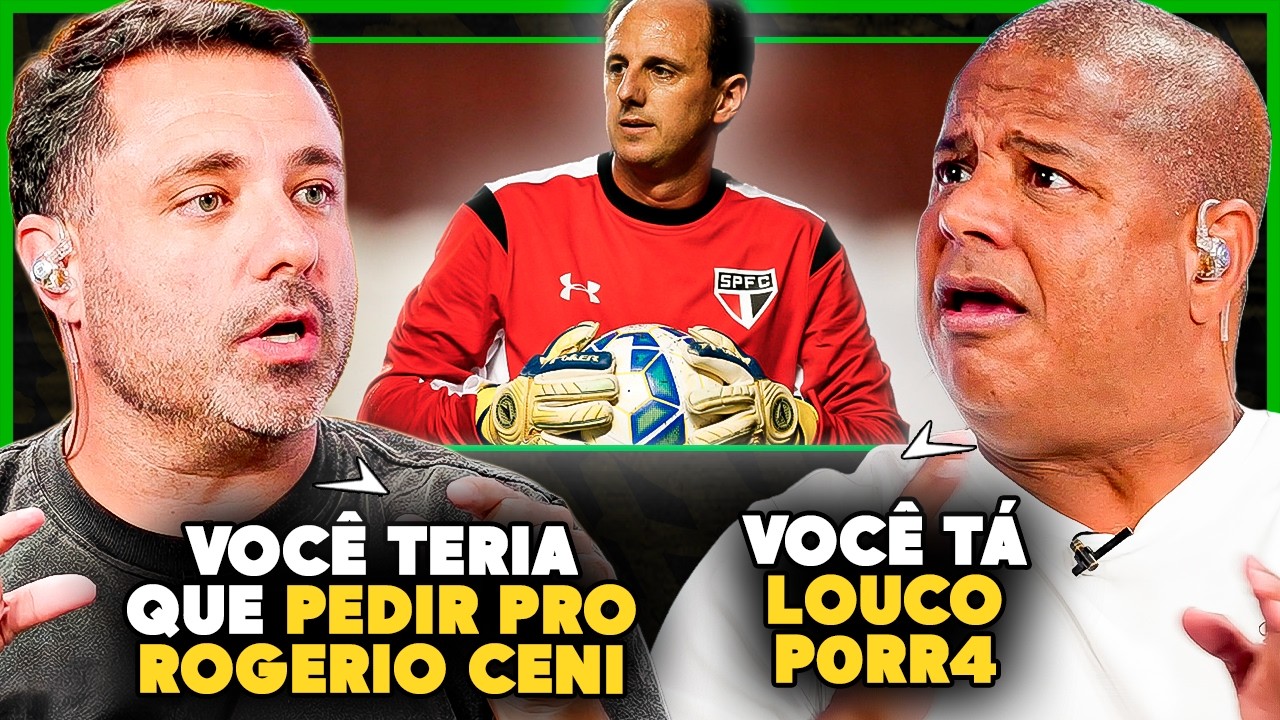 ROGÉRIO CENI x MARCELINHO nas FALTAS! MARCELINHO fica PISTOLA com COMPARAÇÃO!