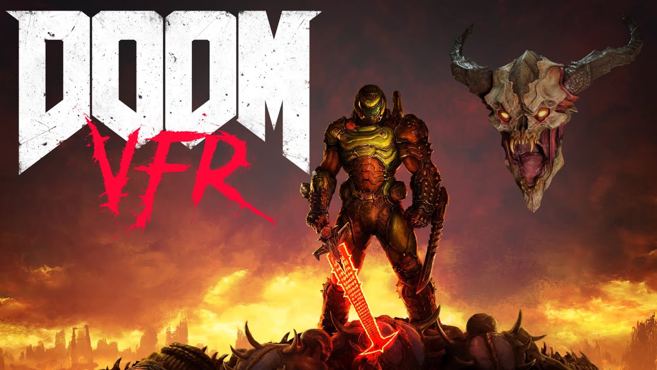 Первый раз в DOOM VFR: Полное Прохождение в Виртуальной Реальности № 1