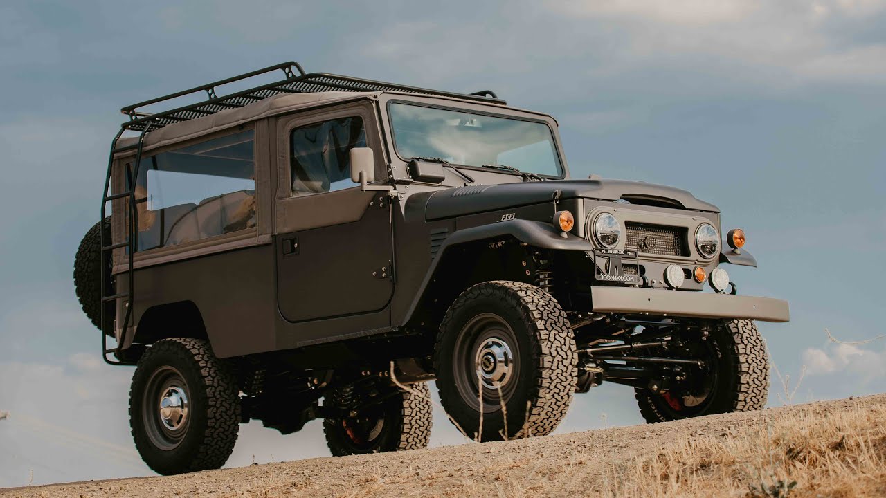 ICON Old School FJ40 #162 Restored And Modified Toyota Land Cruiser