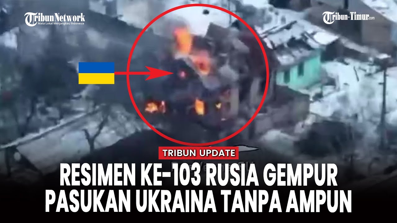 REKAMAN KUAT RESIMEN 103 SAPU INFANTERI UKRAINA DI KONSTANTINOVKA