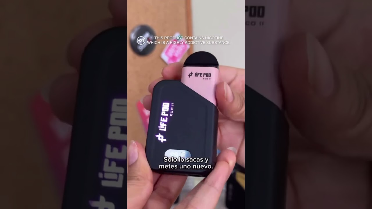 SEMI DESECHABLE LIFE POD 10 K PUFF