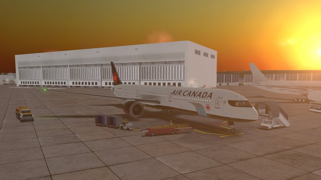【B78X】RFS Flight Simulator B787-10 溫哥華YVR -- 波音(金縣)BFI