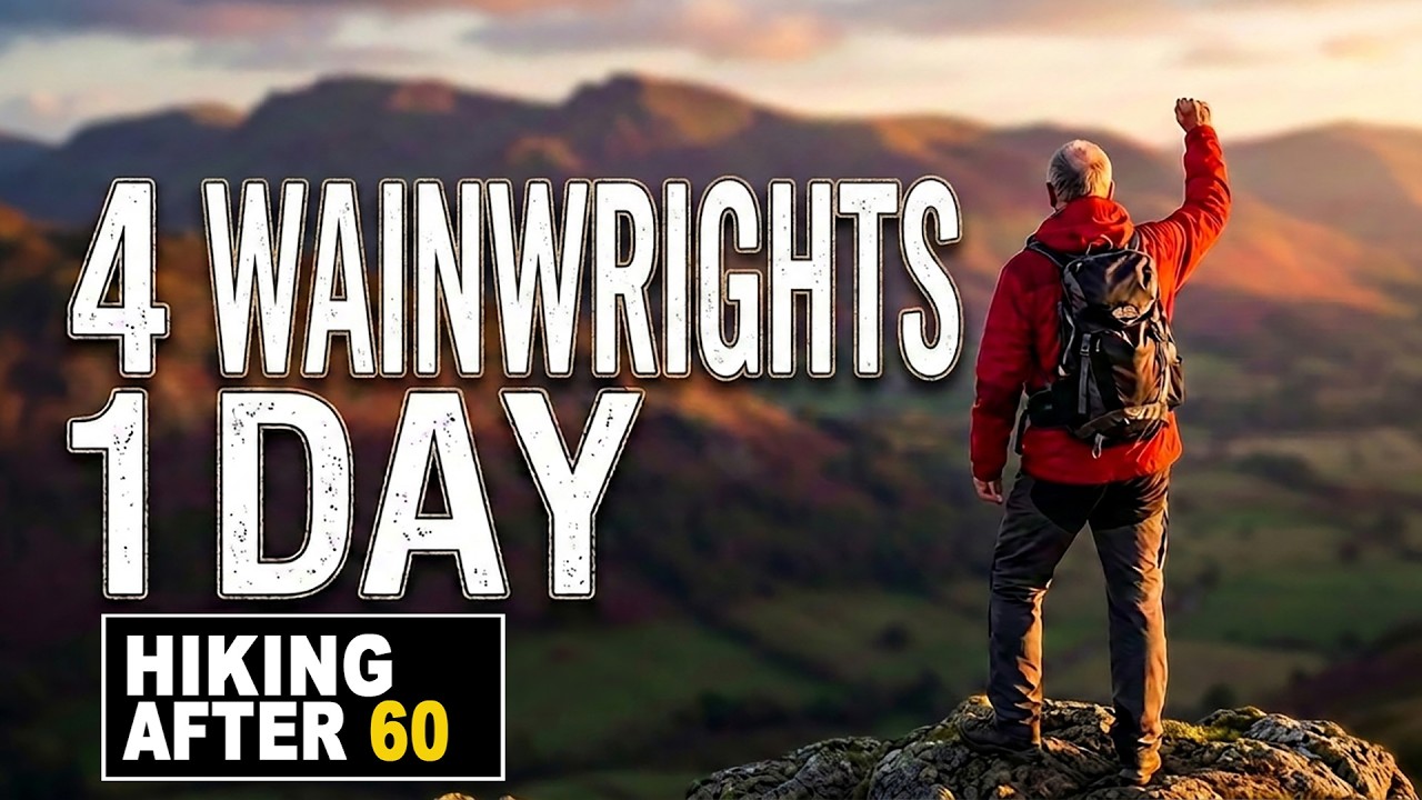 Hiking Wainwrights (at 60) | 4 Fells In One Day | Rowling End Scramble to Causey Pike & More