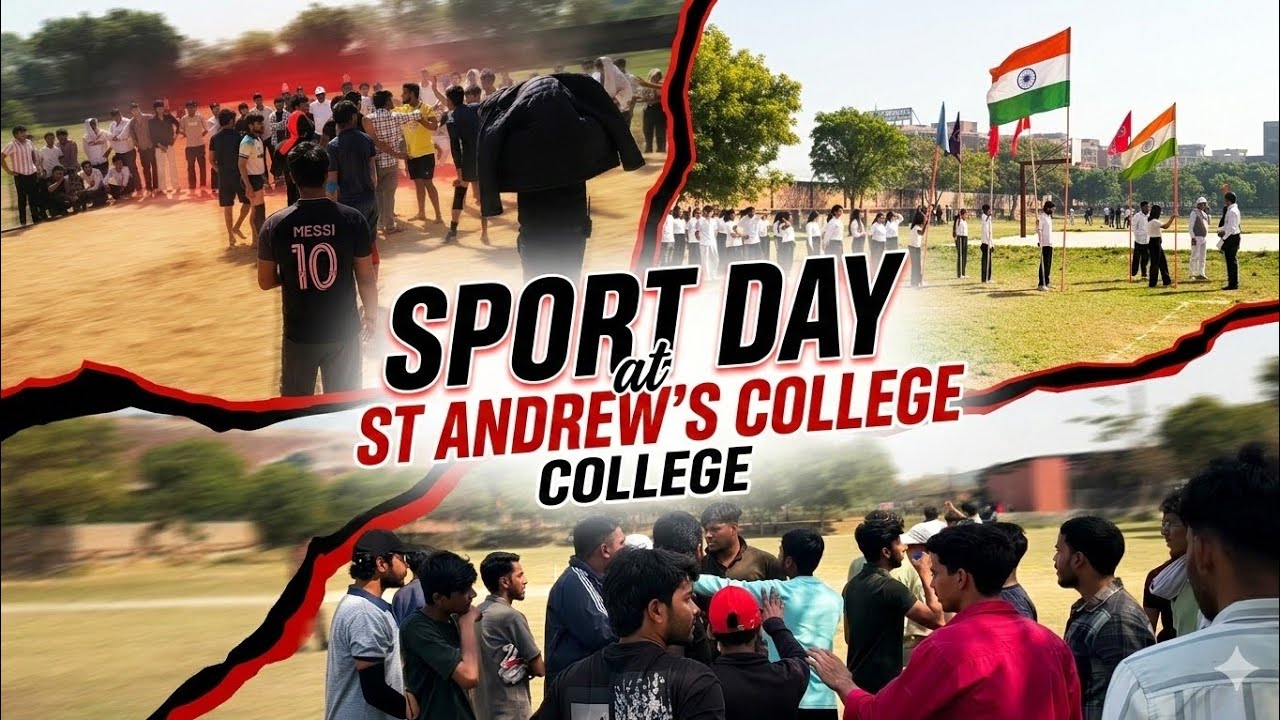 The Energy was CRAZY!🔥 | St. Andrew’s College Sports Day 🏆.#vlog #collegesports  