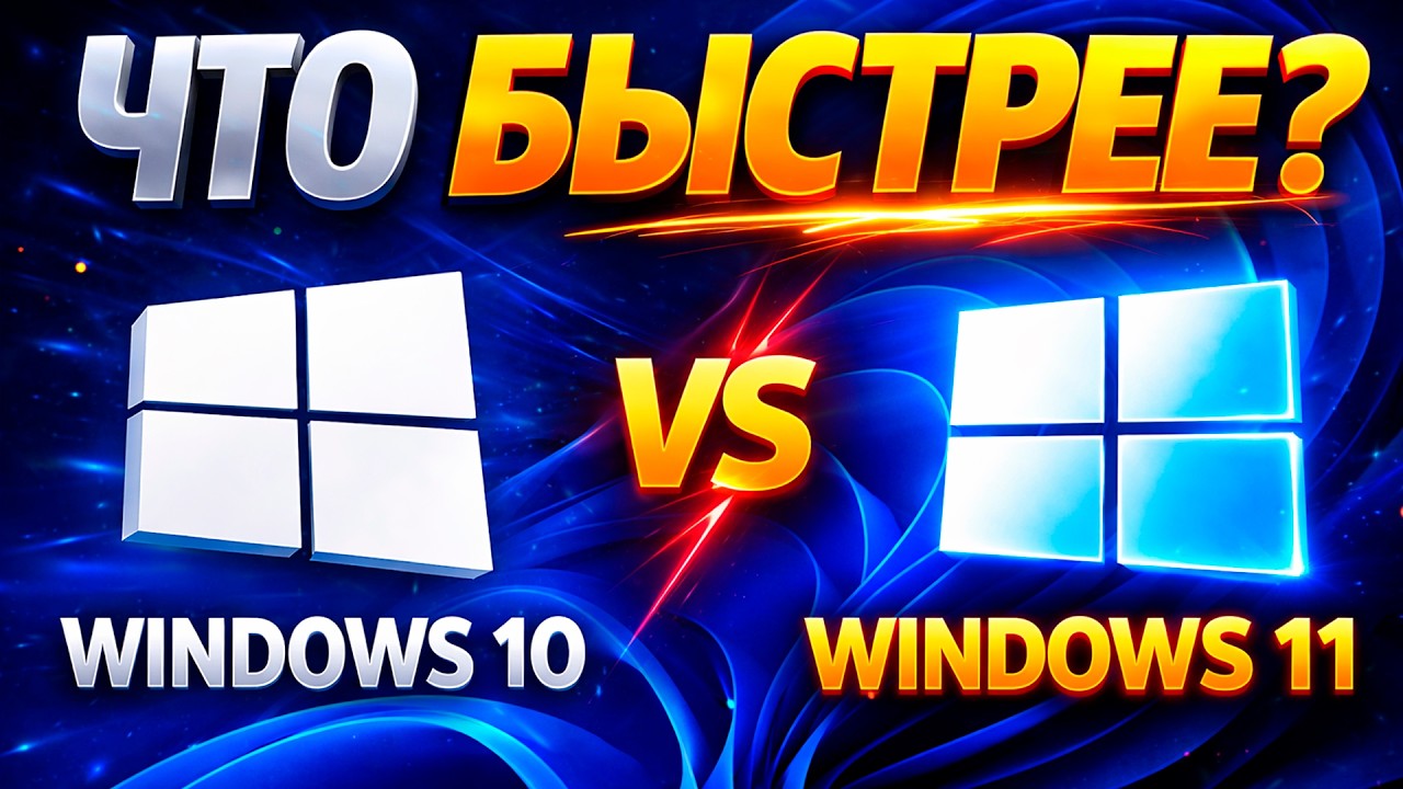 Windows 10 быстрее чем Windows 11? Честный тест на одном ПК