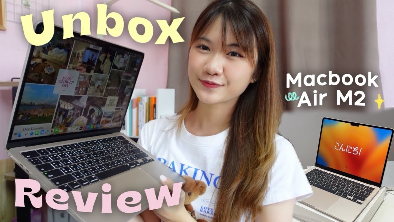Unbox+Review💻 | Macbook Air M2 ซื้อของขวัญให้ตัวเองชิ้นแรกในปี 2024