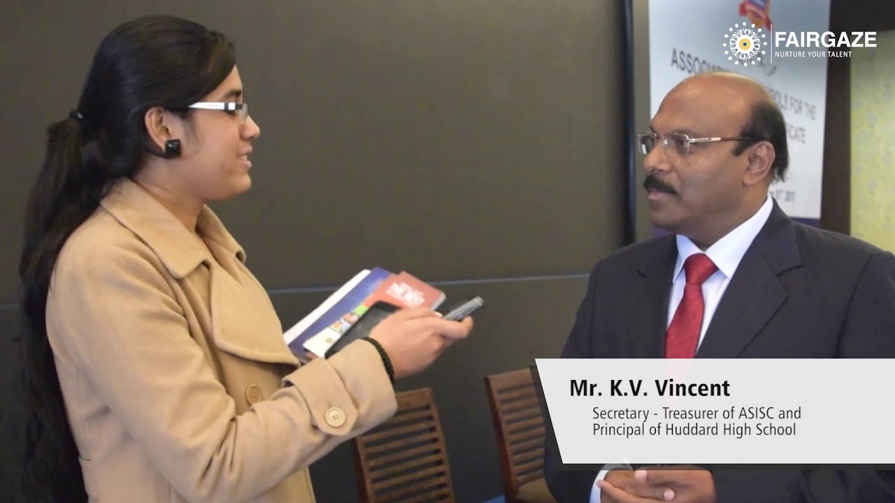 Mr. #Vincent: Secretary Treasurer of ASISC and Principal of Huddard High School with #FairGaze