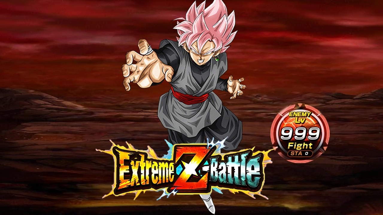 Vegeta's Family vs AGL Goku Black SSJ Rose - EZA Stage 999 - DBZ Dokkan Battle