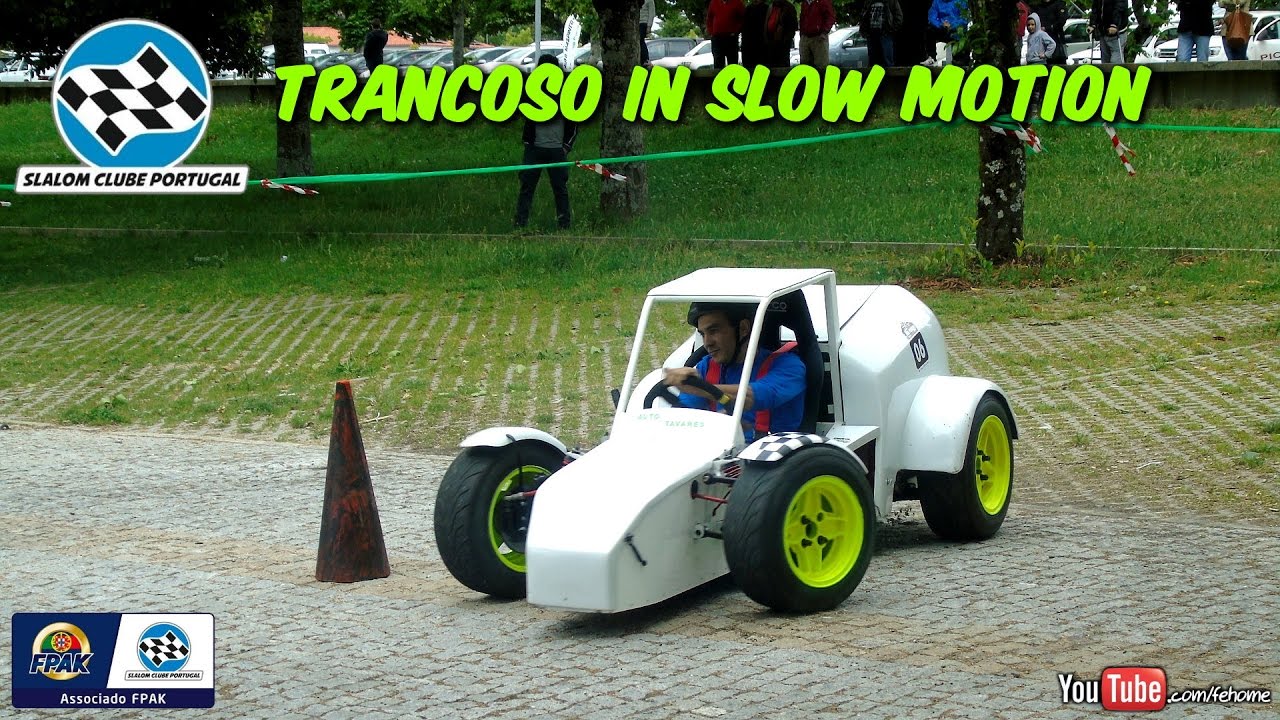 Trancoso in Slow Motion - Auto Slalom - Slalom Clube de Portugal 2017