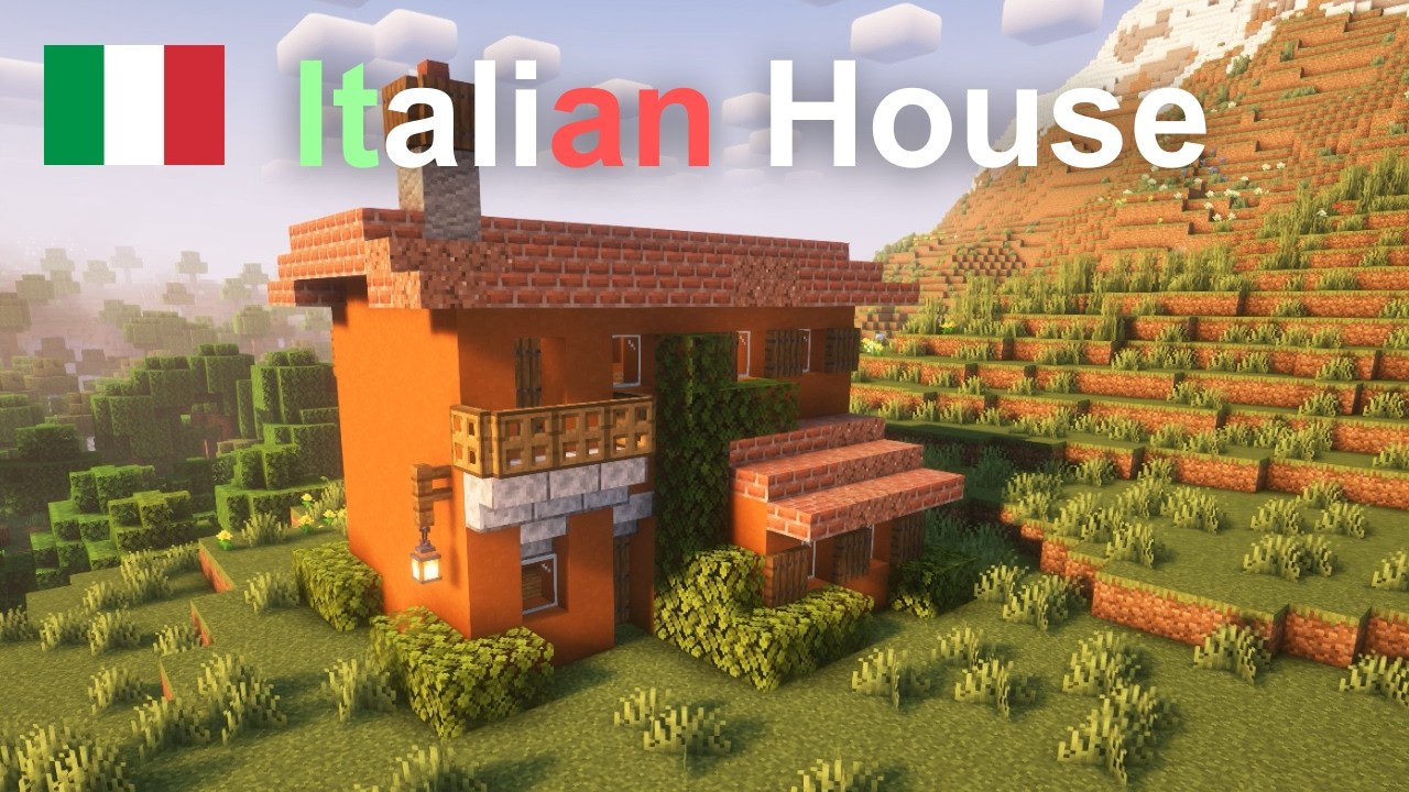 Simple Italian House Tutorial – Easy Minecraft Build for Survival!