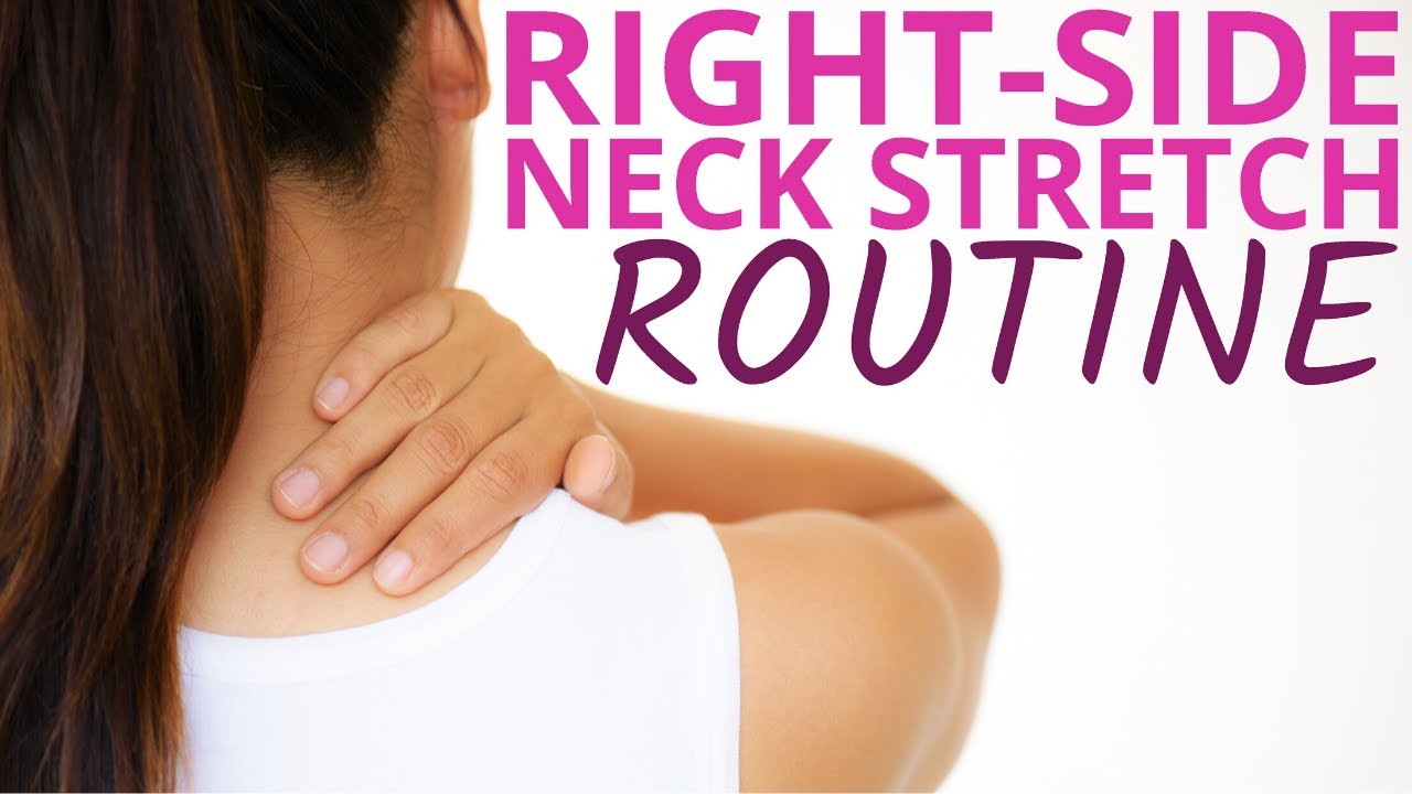 Растяжка правой стороны шеи — программа PHYSIO Neck Relief