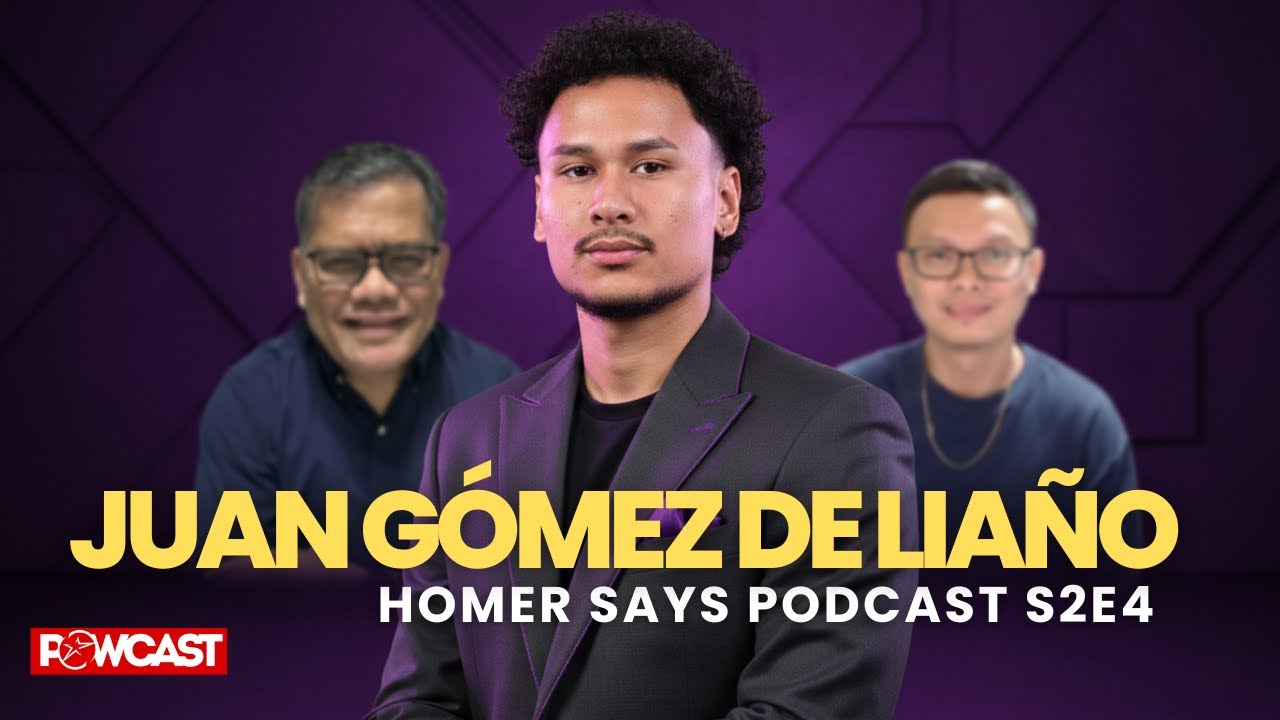 Juan Gómez de Liaño on Homer Says Podcast S2E4 on Powcast Sports