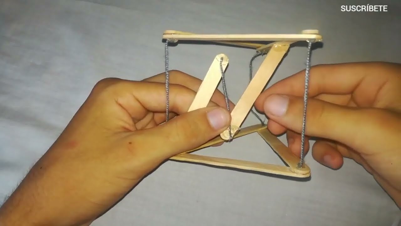 ¿COMO HACER UNA ESTRUCTURA ANTIGRAVEDAD  ESTRUCTURA DE TENSEGRIDAD INVENTOS CASEROS OFICIAL TOPS🔥
