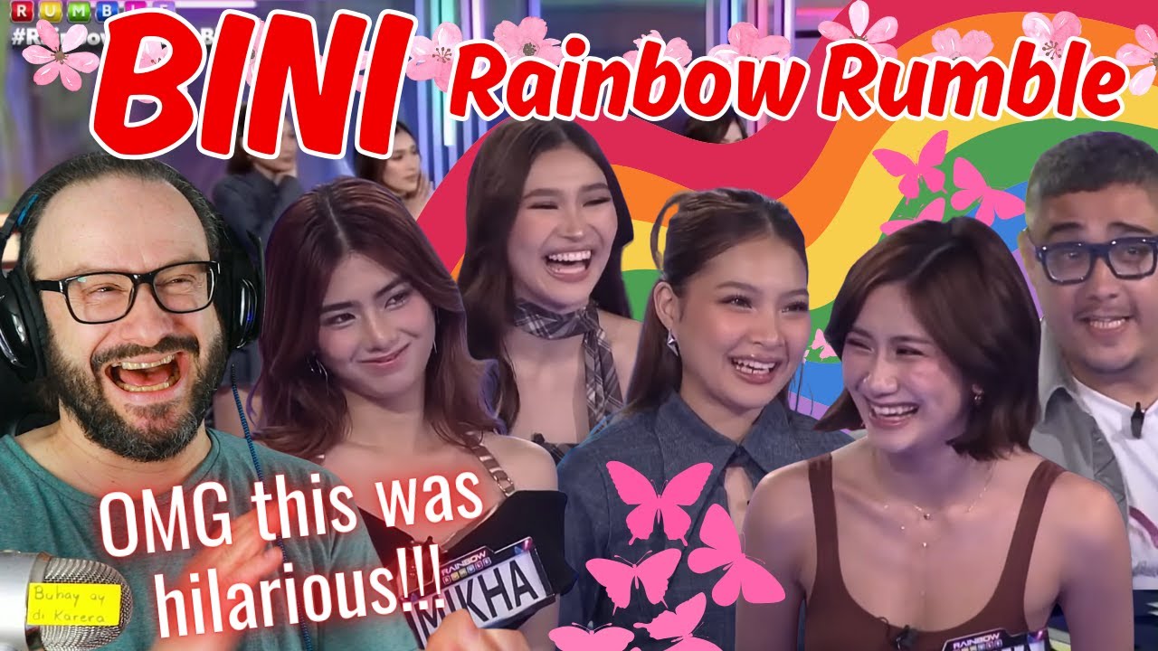 total chaos!!! BINI - Rainbow Rumble reaction