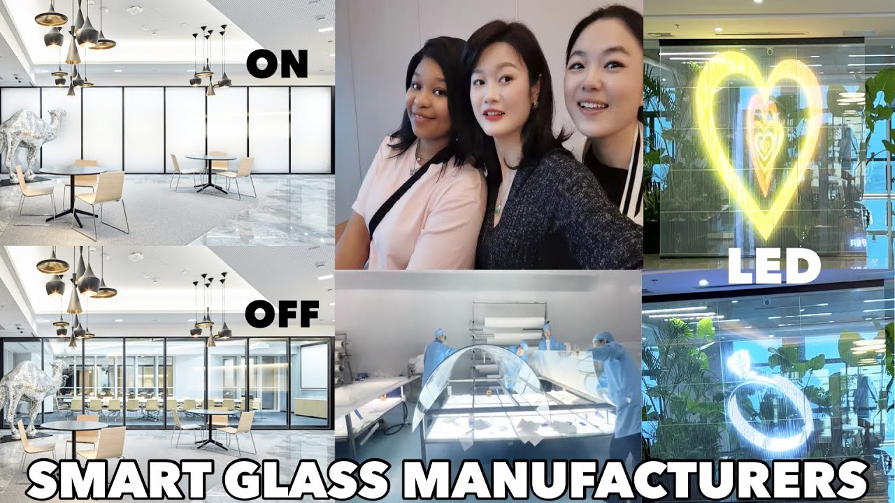 LARGEST PDLC FILM MANUFACTURERS || SMART GLASS/CURTAIN, L.E.D DISPLAY GLASS and More!)