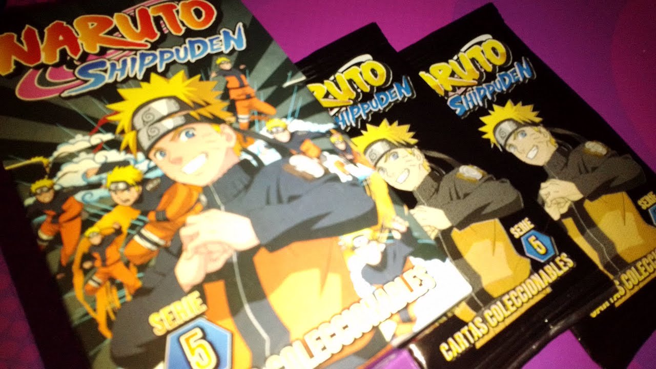 [RDC] Unboxing Cartas Naruto Shippuden 5 - La Caja y Sobres y la Carta de Chiche Gelblung