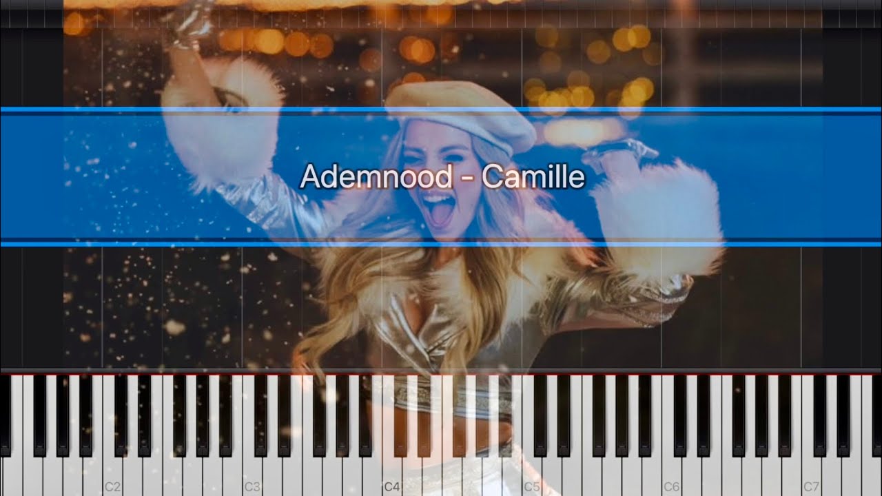 Ademnood - Camille I Piano tutorial with Sheet Music | Petra Van Tendeloo