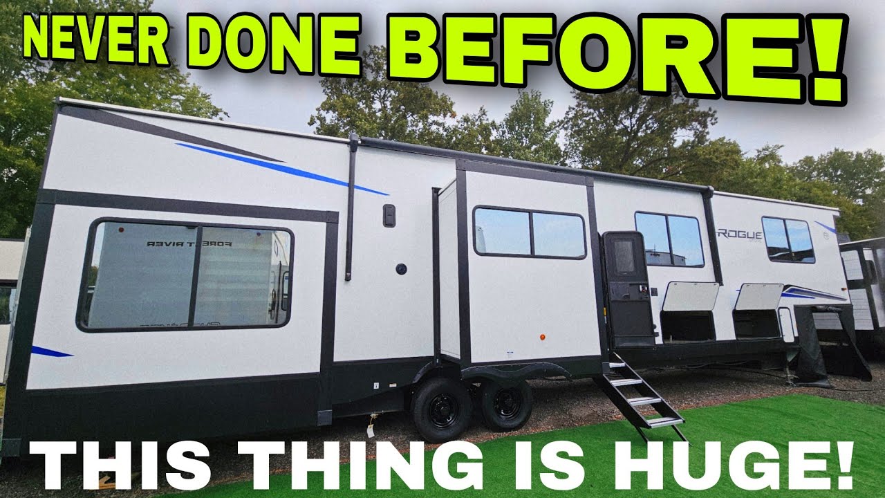 СОВЕРШЕННО НОВЫЙ ПЛАН ЭТАЖА ДЛЯ ДОМА НА АВТОДОМЕ! ВАУ! Место назначения: Rogue Store Fifth Wheel!