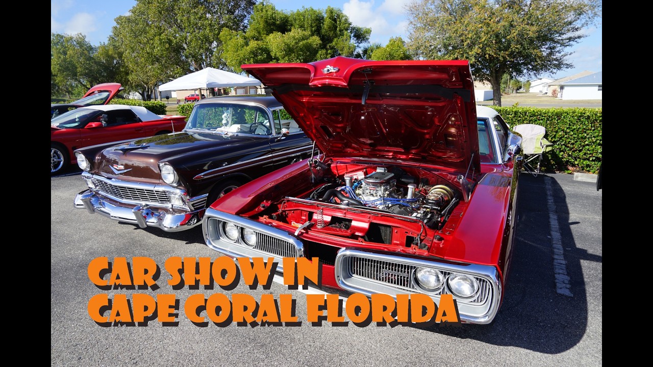 CAR SHOW IN CAPE CORAL FLORIDA 3/7/2026
