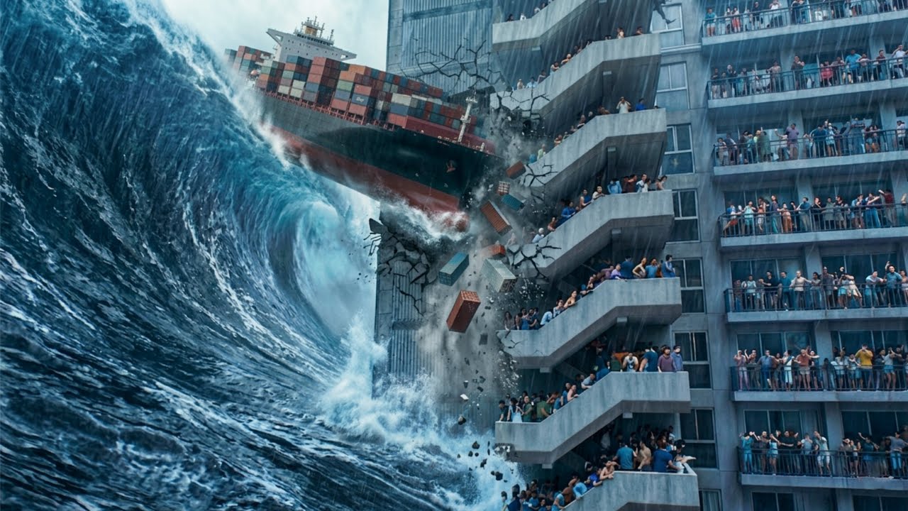 The Entire World Was Drowned Beneath 3,000,000-Foot Ocean Waves