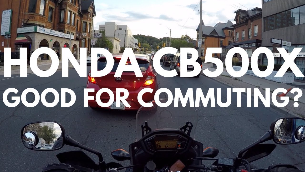 Is the Honda CB500X Good For Commuting? | Motovlog #9