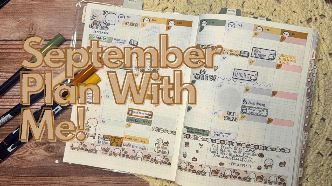 SEPTEMBER PLAN WITH ME | Entering the “ber” months