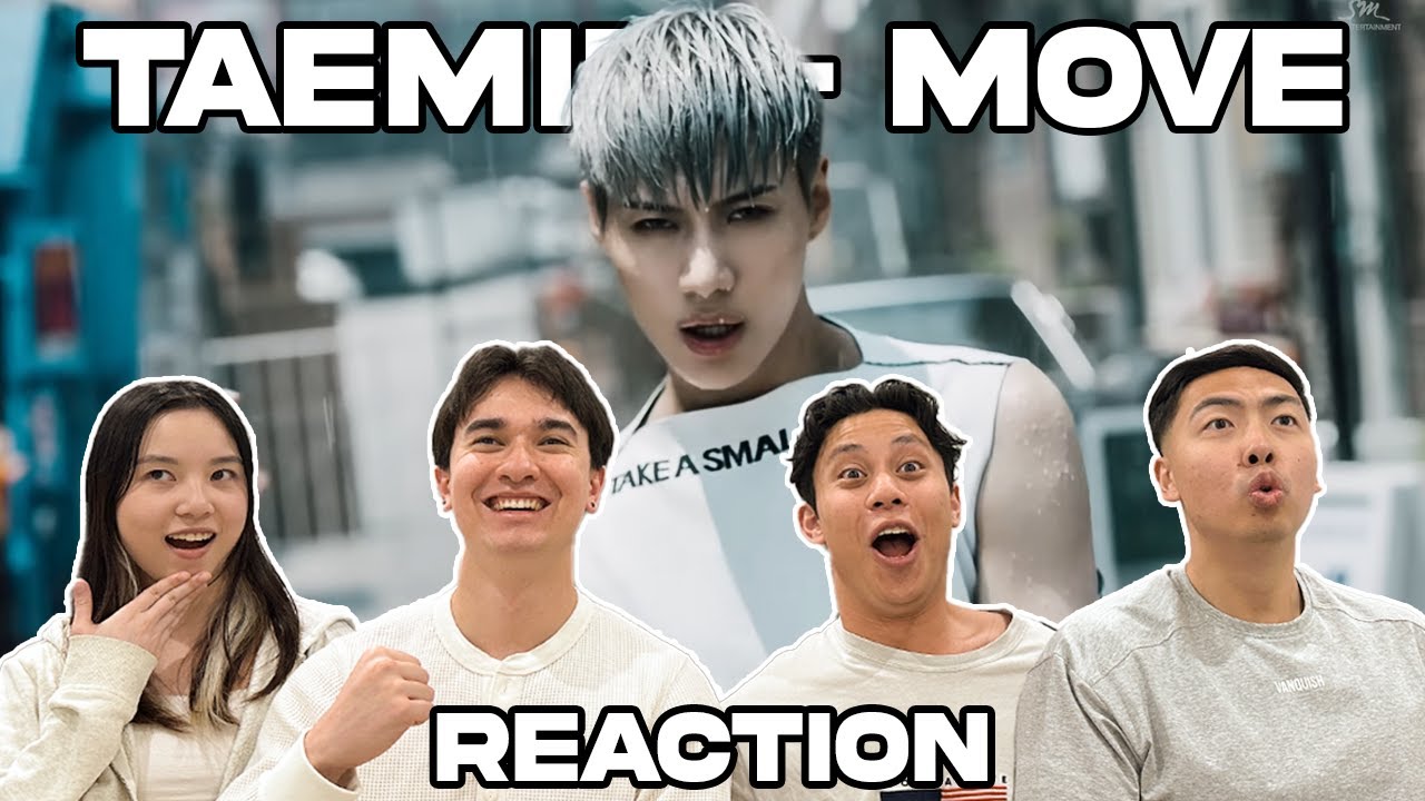 TAEMIN 태민 'MOVE' #1 MV + DANCE PRACTICE REACTION!