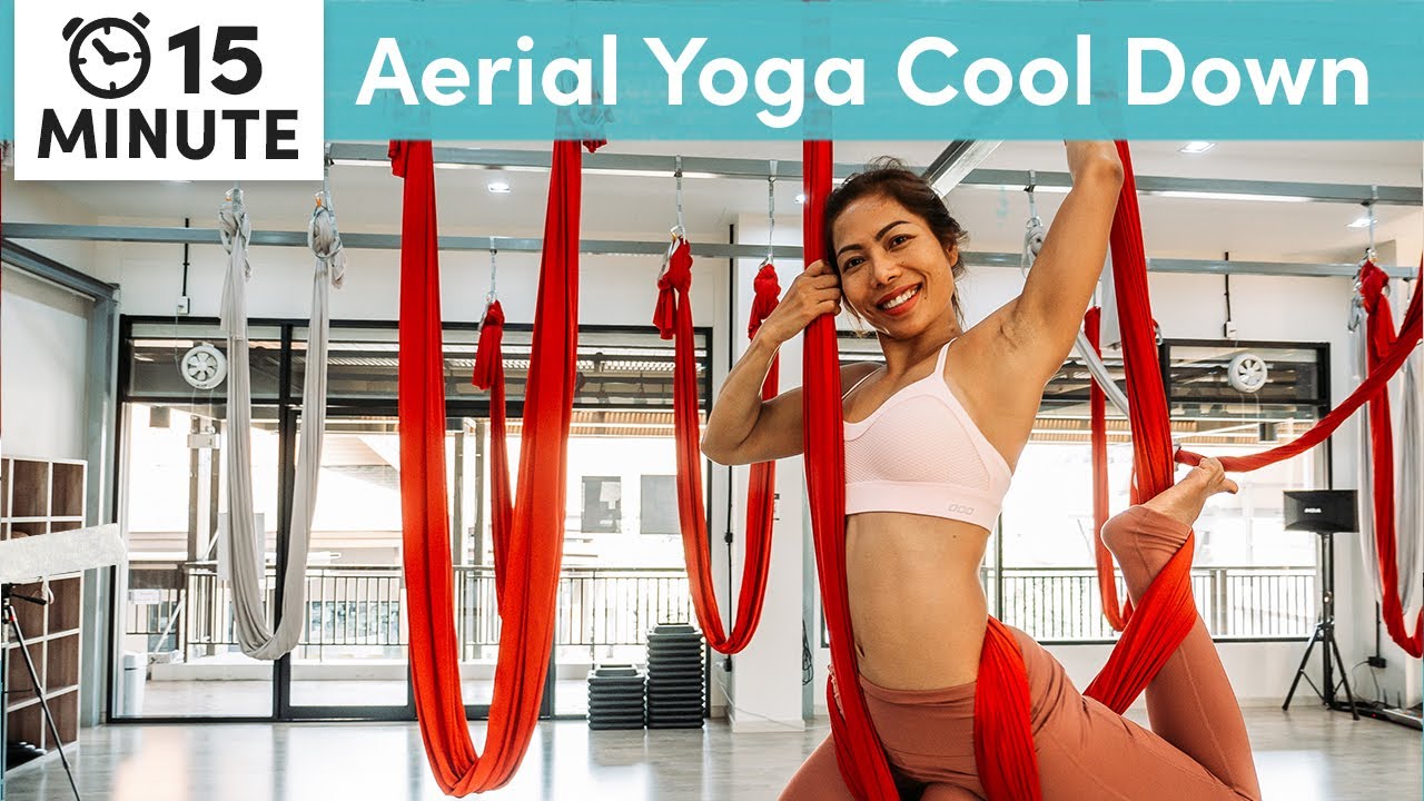 10min Aerial Yoga Cool Down