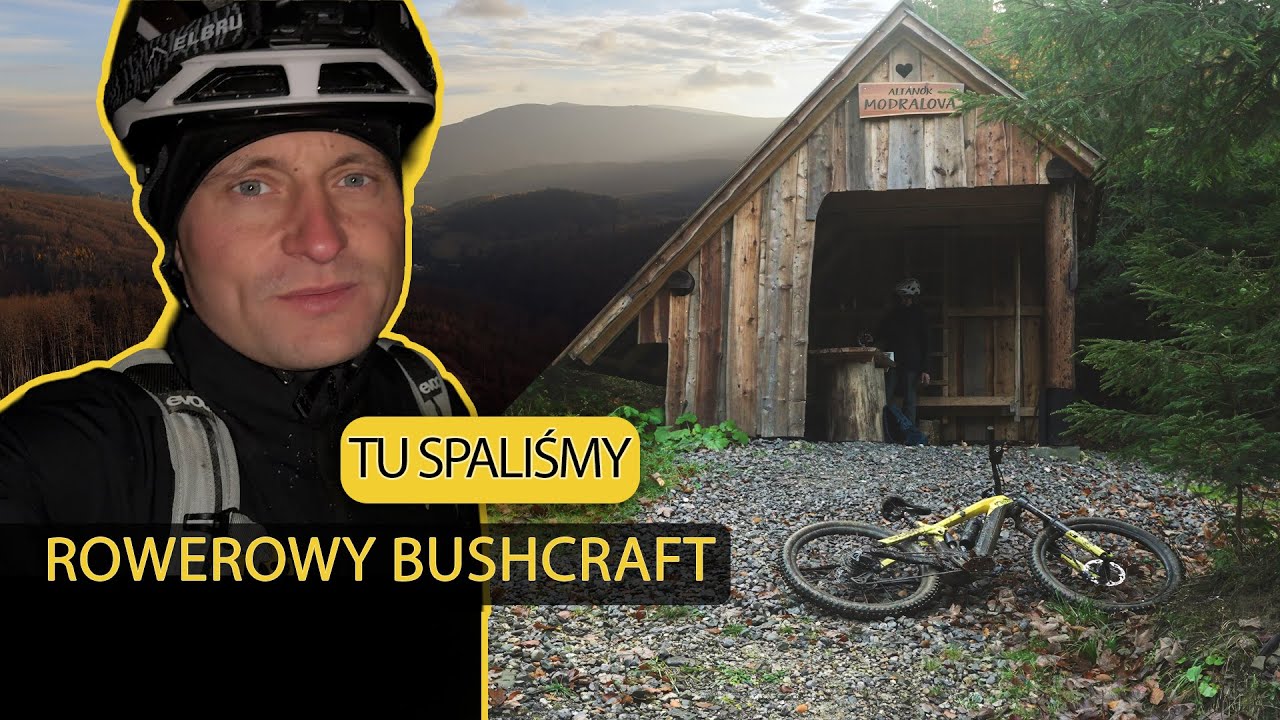 Pierwszy rowerowy Bushcraft - Noc w górach z E-bikami.