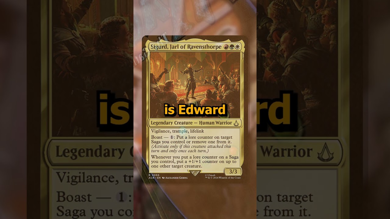 3 New Assassin's Creed Commanders That Look Like A Blast! | Magic the Gathering