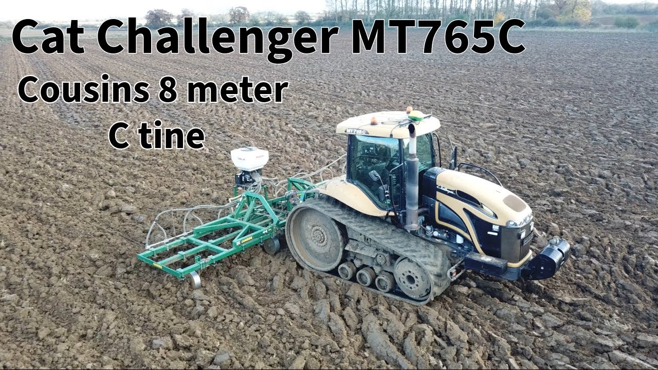 Cat challenger working ground #farming