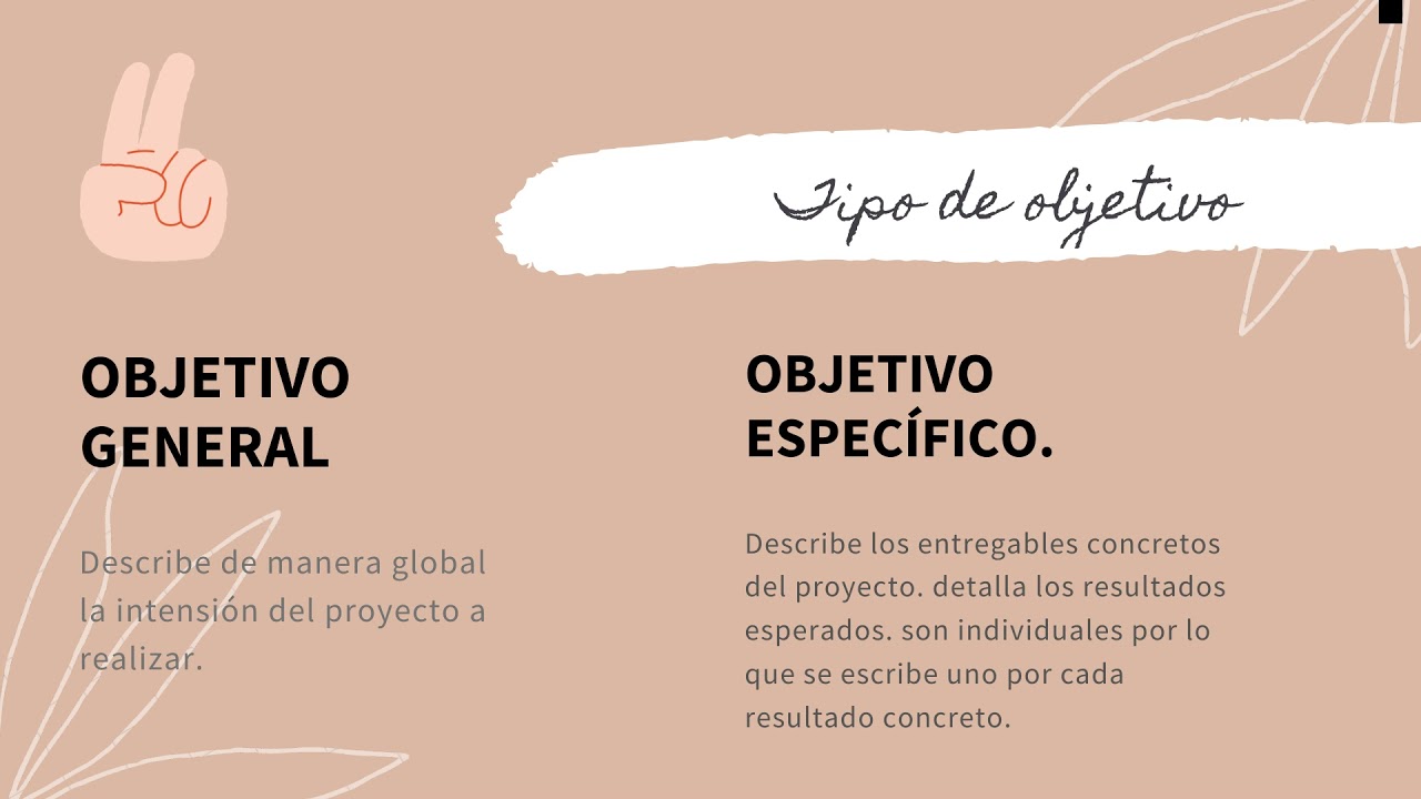 BACHILLERATO GENERAL- SEMINARIO- TEMA 7: OBJETIVOS (GENERAL Y ESPEC&Iacute;FICOS)