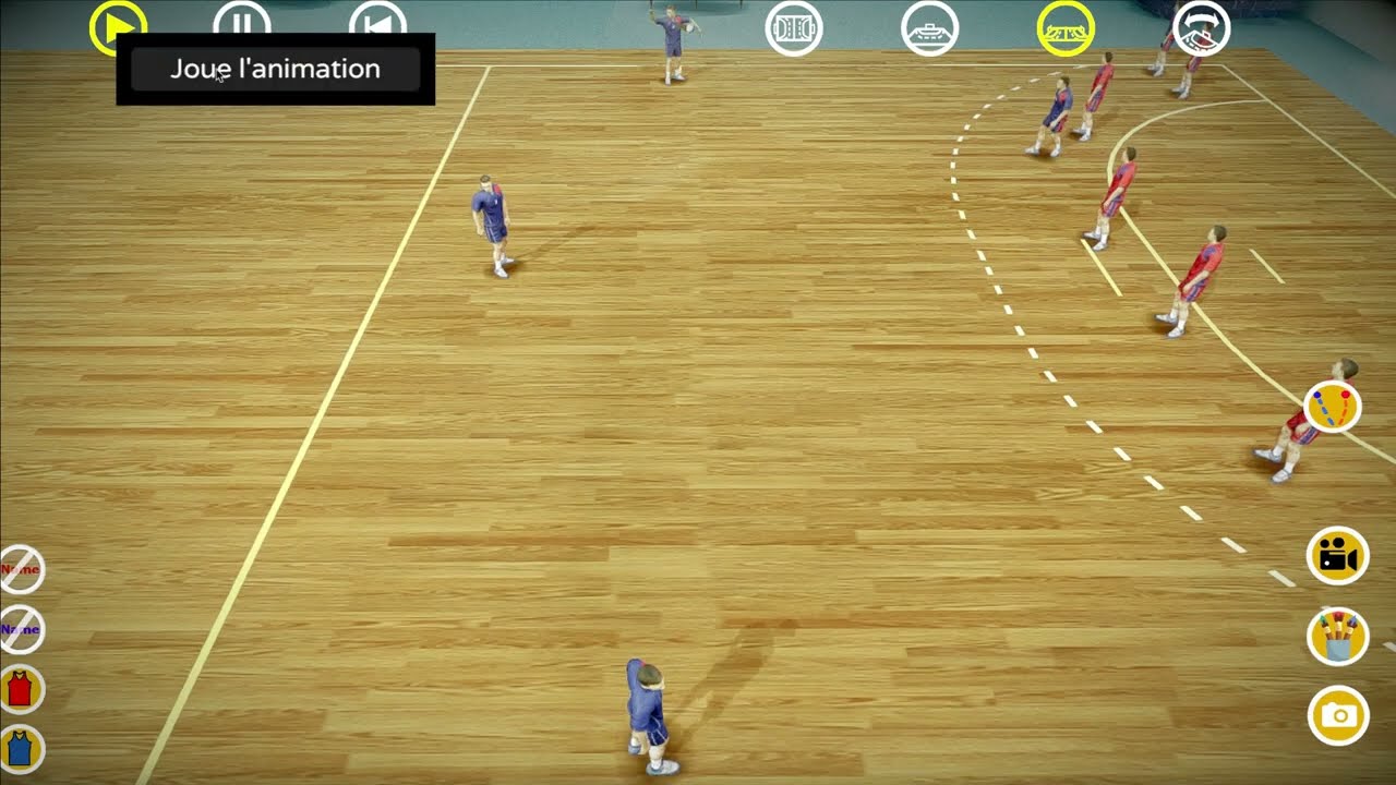 Tactic3D Handball tutoriel: yago