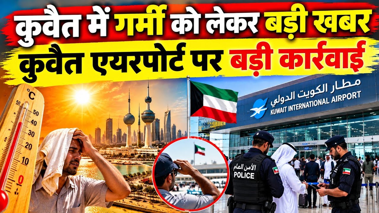 Kuwait City Today Airport Expats Labour Arrested Big Breaking News Update 
