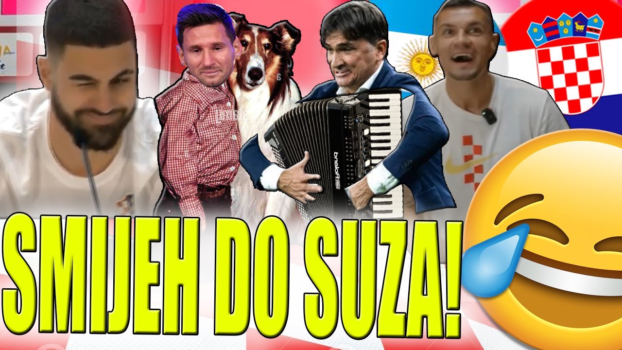 NAJSMJEŠNIJI TRENUCI VATRENIH U KATRU SMIJEH DO SUZA HRVATSKA-ARGENTINA