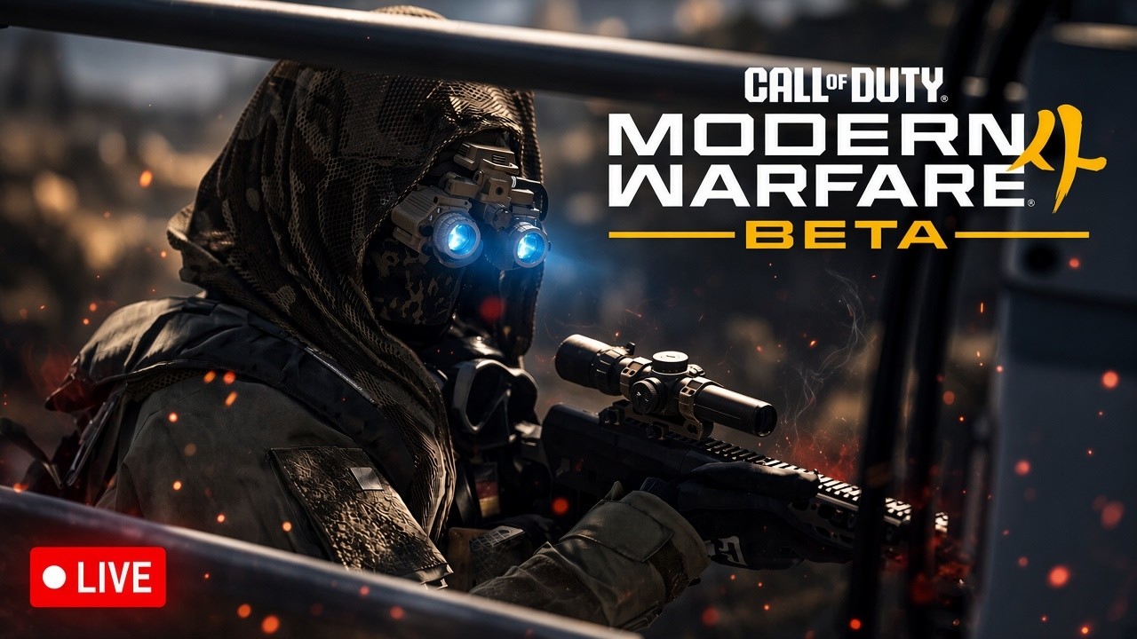 (LIVE) MODERN WARFARE 4 OPEN BETA DAY 1