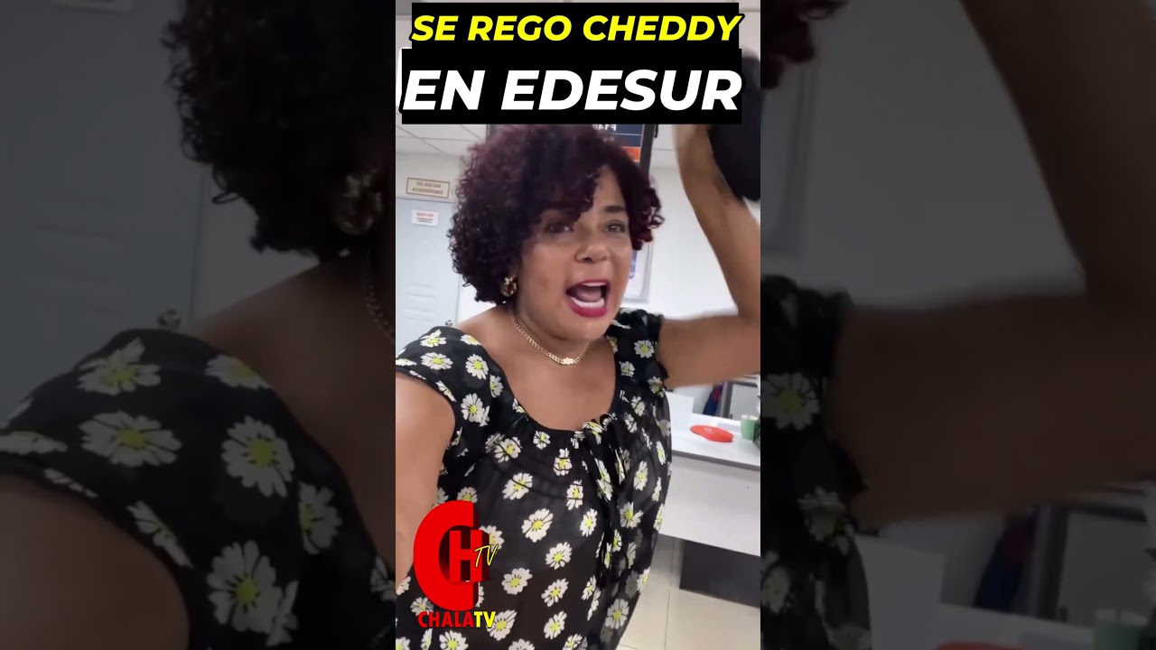 &iexcl;&iexcl;&iexcl;Se rego Cheddy en la misma oficina de EDESUR y los llama LADRONES!!!