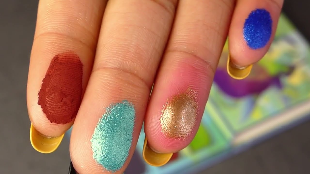 ODEN'S EYE X FANCY HUMMING BIRD PALETTE SWATCHES