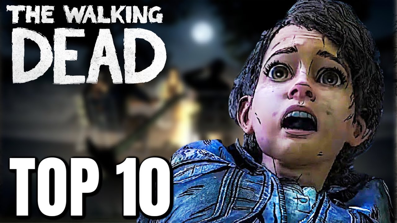 10 самых невероятных моментов: Ходячие мертвецы: сезоны 1-4 (Telltale Games)