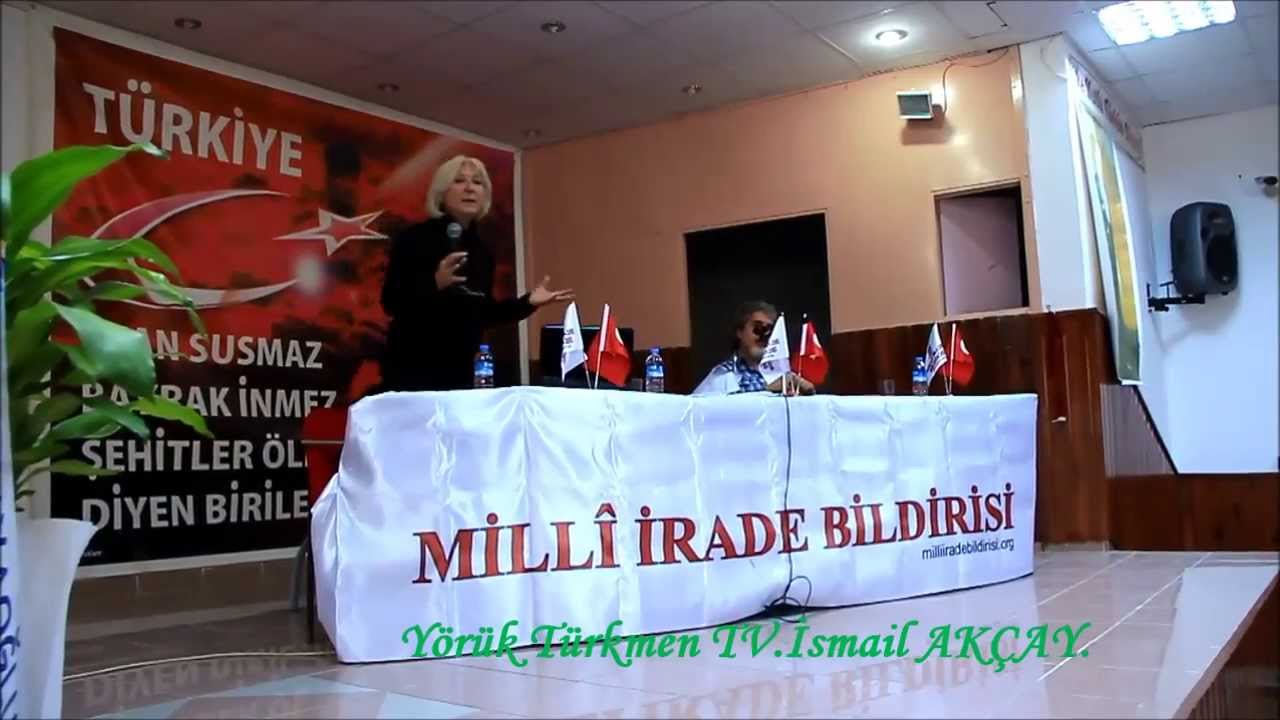 Banu AVAR Kırşehir Mucur Karacakurt T&uuml;rkmen Derneği Mill&icirc;İrade paneli konuşması 3.b&ouml;l&uuml;m
