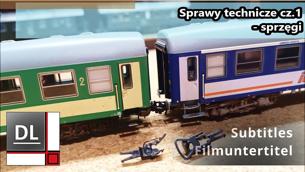 Sprzęgi - Sprawy techniczne cz.1 #Makieta #Piko #H0 #DCC #PKP