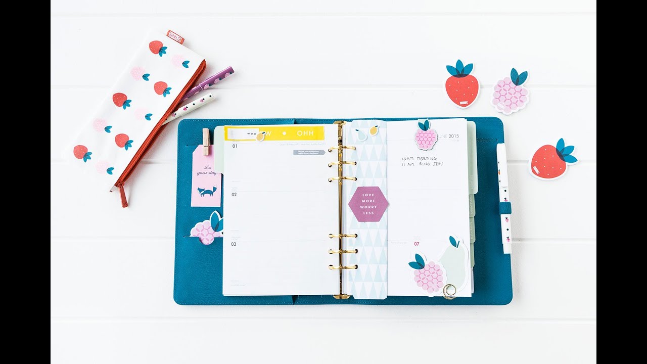 How to Get Organised with your kikki.K Planner