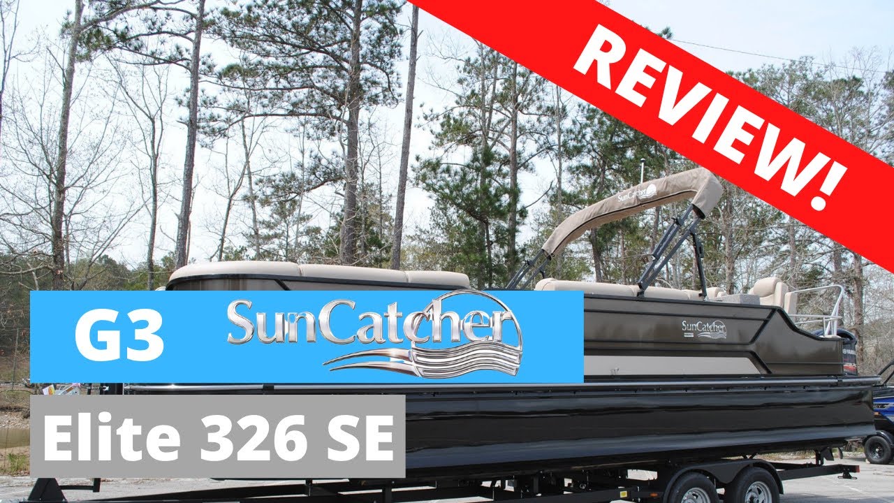 The G3 SunCatcher Elite 326 SE is INCREDIBLE! | 2021 Shootout Boat Test