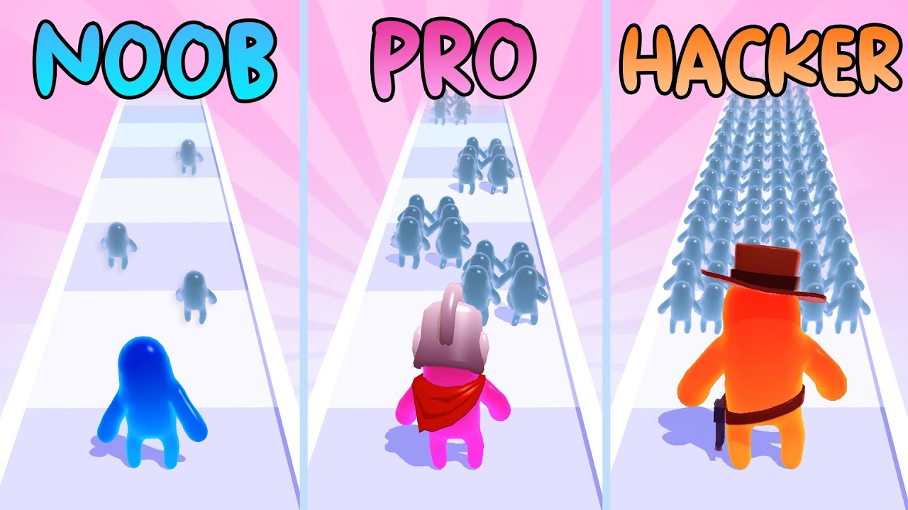 NOOB vs PRO vs HACKER - Join Blob Clash 3D!