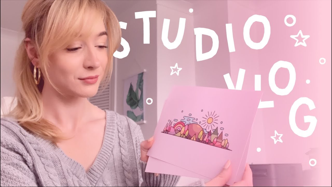 Студийный видеоблог | Тыквы, Patreon и упаковка заказов