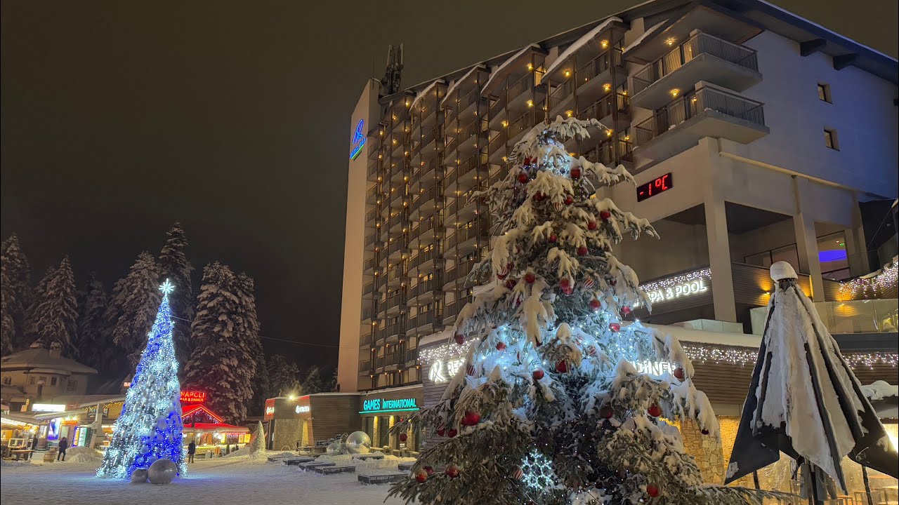 Borovets Ski Resort,Bulgaria-Hotel Rila,Alpin Fairy Tale and Ski Slopes/Боровец-Рила хотел и пистите